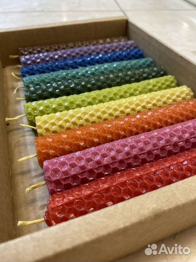 Свечи натуральные из вощины