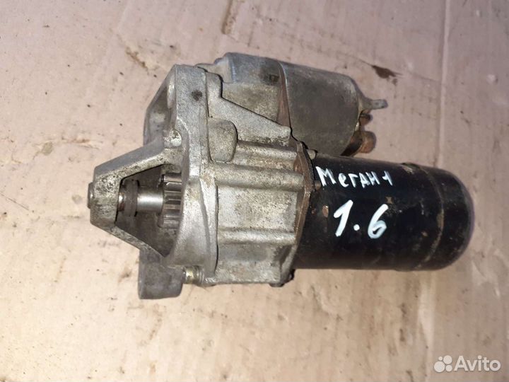 Стартер Рено Меган 1 1.6 бензин 96-03 г.в