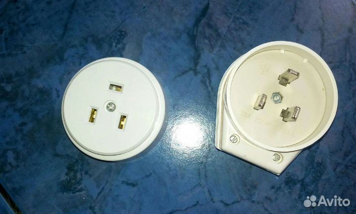 Розетка+вилка для плиты