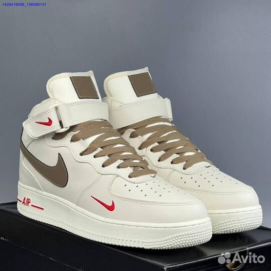 Кроссовки Nike Air Force 1 High (с мехом) (Арт.25704)