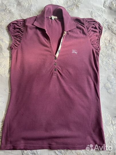 Поло burberry