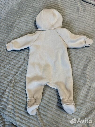 Комбинезон из футера с начесом 62