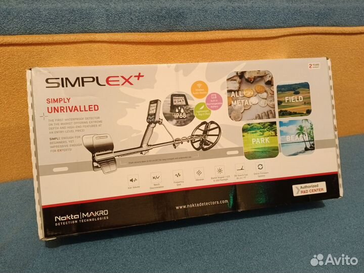 Nokta Makro Simplex Plus, 2 катушки, пин