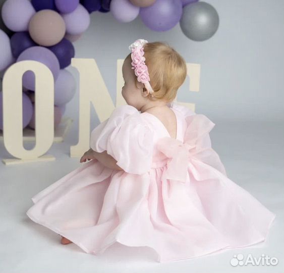 Платье для девочки 74-80