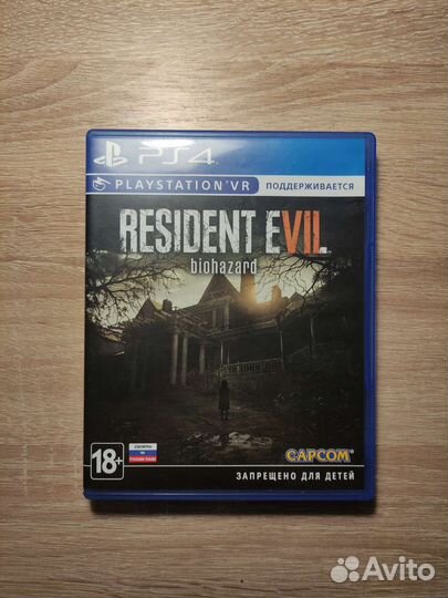 Игры для приставок ps4 resident evil 7 biohazard