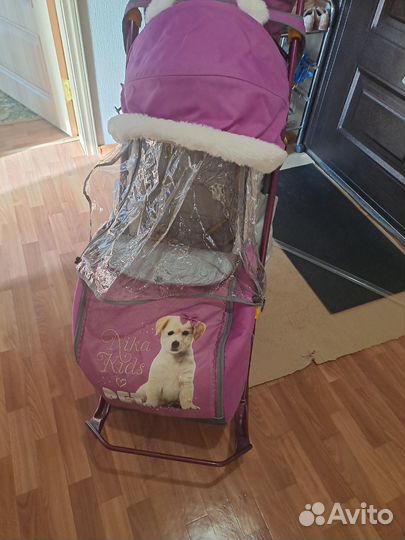 Коляска санки