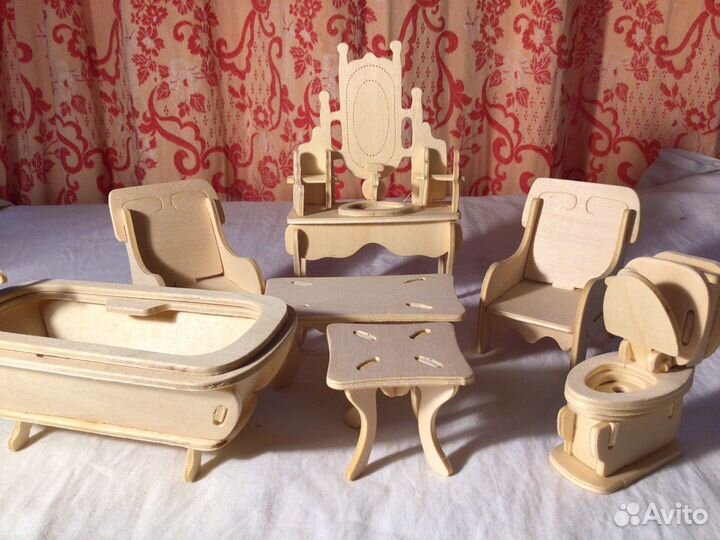 Игрушечная мебель из дерева