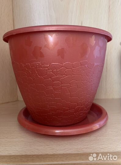 Горшки для цветов новые 1,2 л