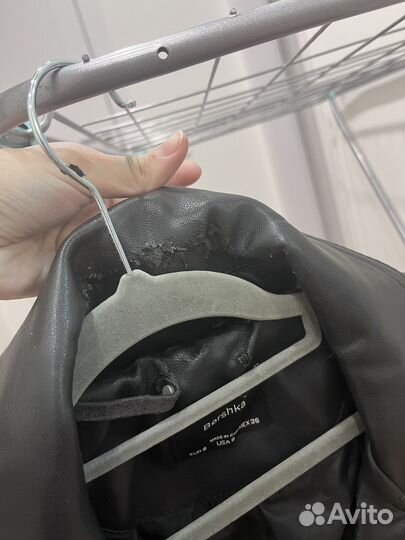 Куртка косуха кожанная