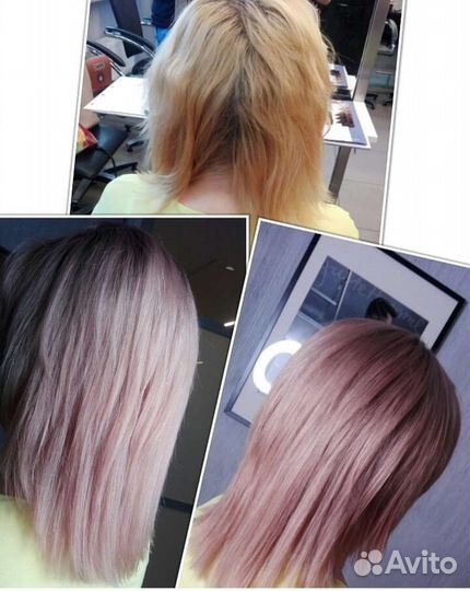 Модели на окрашивание волос блонд