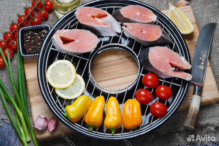 Горбуша стейки