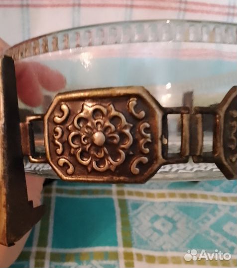 Конфетница мельхиоровая СССР