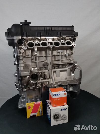 Двигатель новый 1.4 Hyundai Solaris