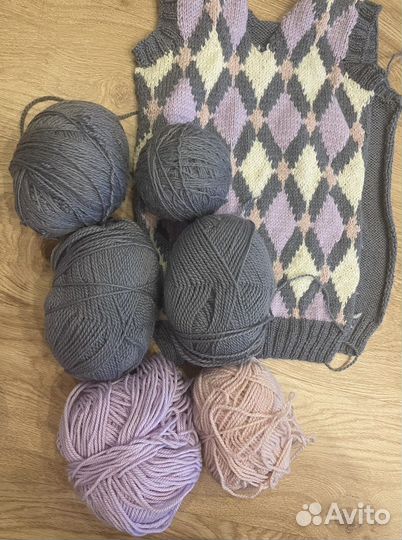 Пряжа разная