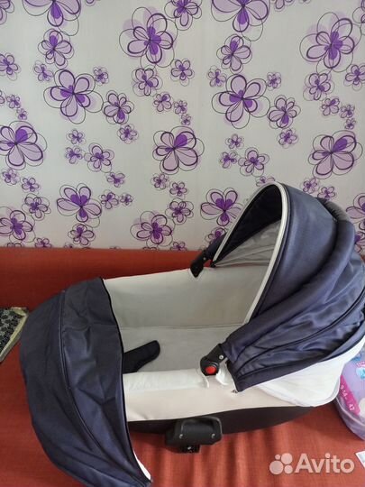 Коляска 2 в 1 эко кожа zipi