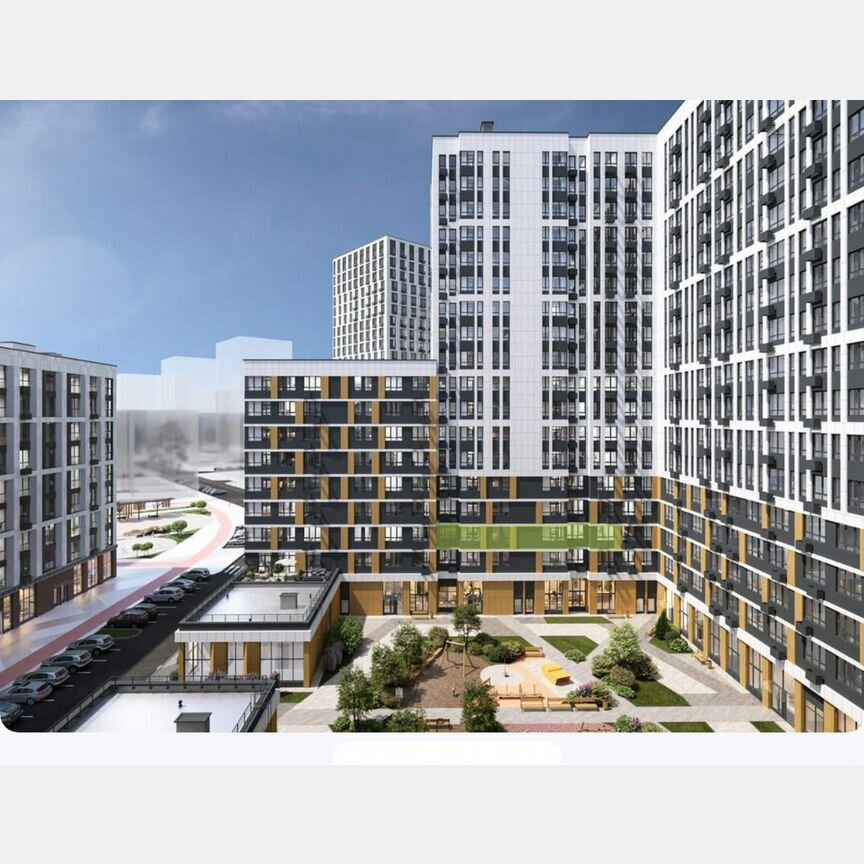 Квартира-студия, 21,6 м², 3/15 эт.