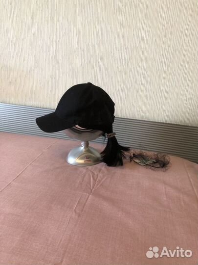 Новый черный искусственный парик каре