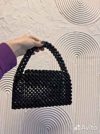 Сумка из бусин ручной работы