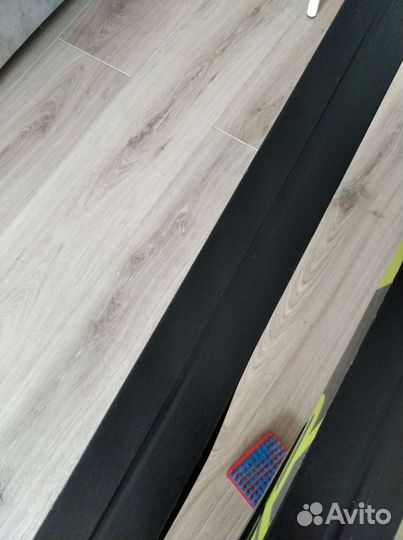 Лыжи беговые fisher rcs jr + чехол в подарок