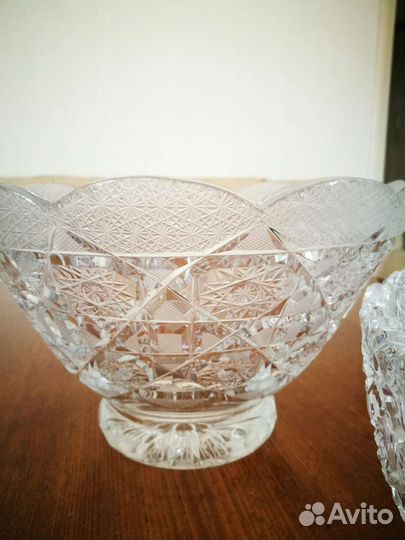 Салатник хрустальный, Вазы