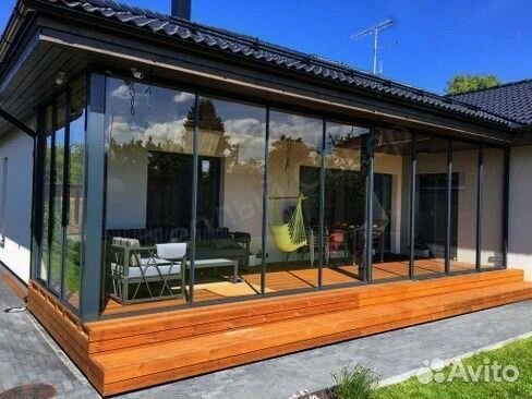 Остекление веранд / Остекление террас