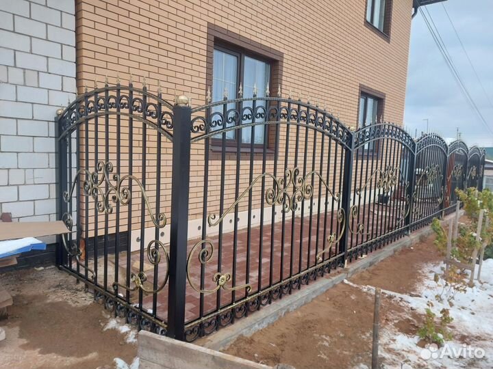 Изготовление решёток, лестниц, оградок, заборов