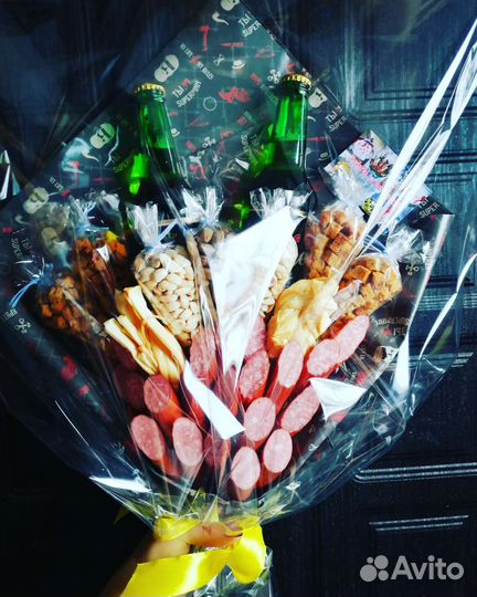 Съедобные букеты, подарочные наборы