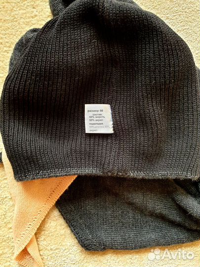 Шапка + шарф 