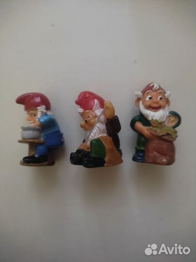 Киндер гномы умывающиеся