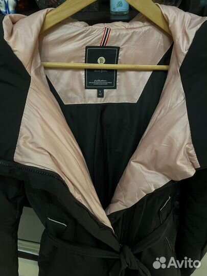 Пуховик женский длинный