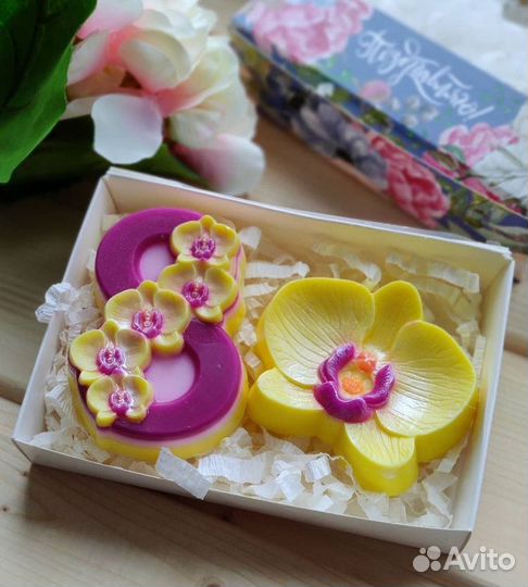 Мыло ручной работы на 8 Марта