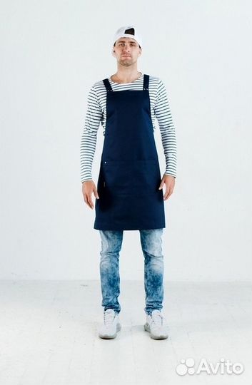 Чёрный китель поварской мужской оптом