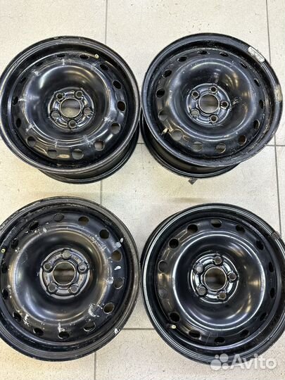 Диски штампованные 15 polo rapid