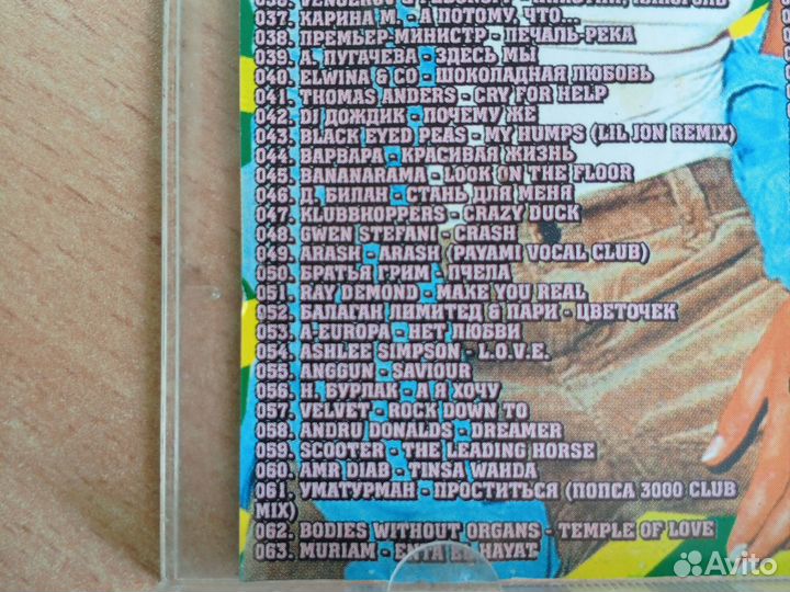 Мp-3 диск с хитами 2006 года