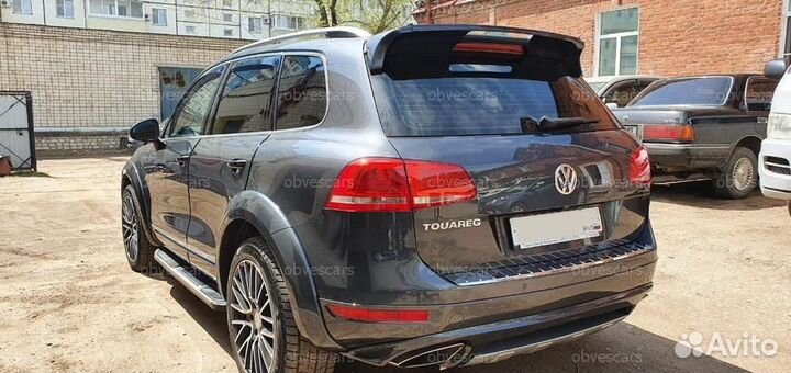 Диффузор заднего бампера Volkswagen Touareg 2010+