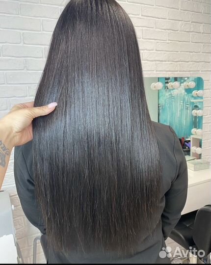 Наращивание волос биопротеин