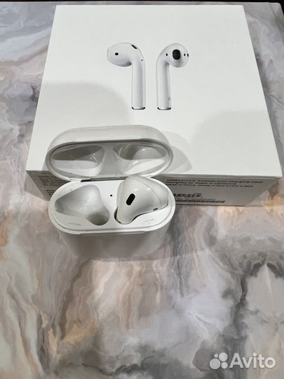 Беспроводные наушники apple airpods 2