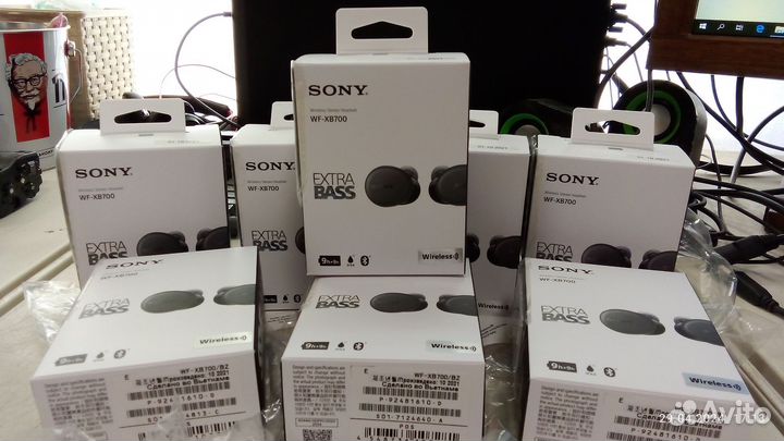 Наушники беспроводные sony WF-XB700
