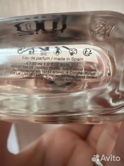 Туалетная вода Zara field AT nightfall оригинал