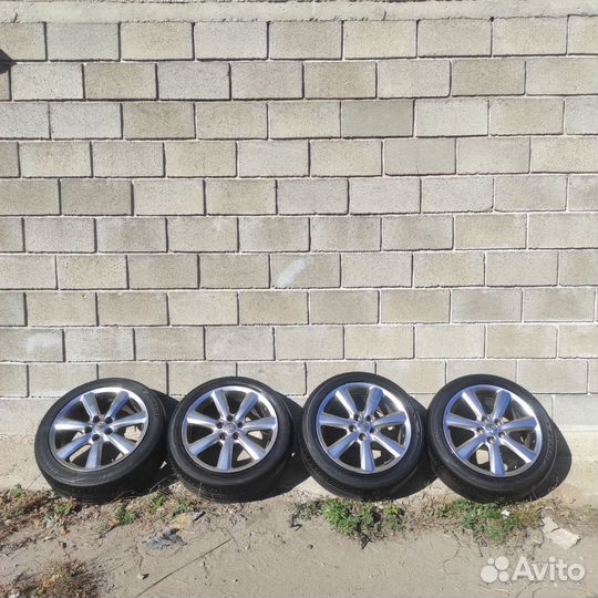 Литые диски r18 5x114.3 Toyota Crown Athlete