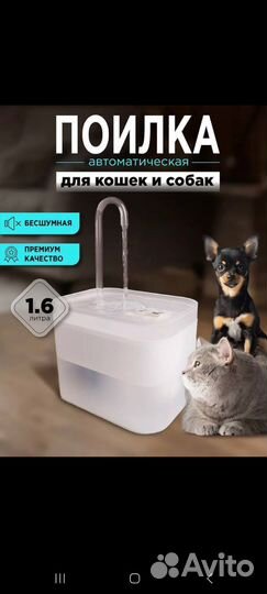 Автопоилка для кошек