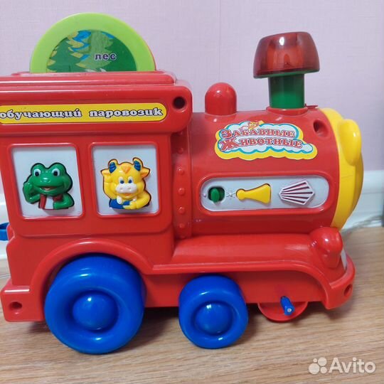 Паровоз обучающий, музыкальный