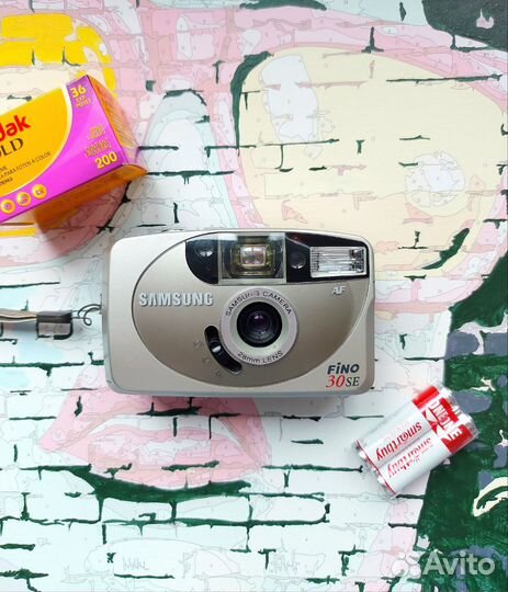Samsung Fino 30SE плёночный фотоаппарат