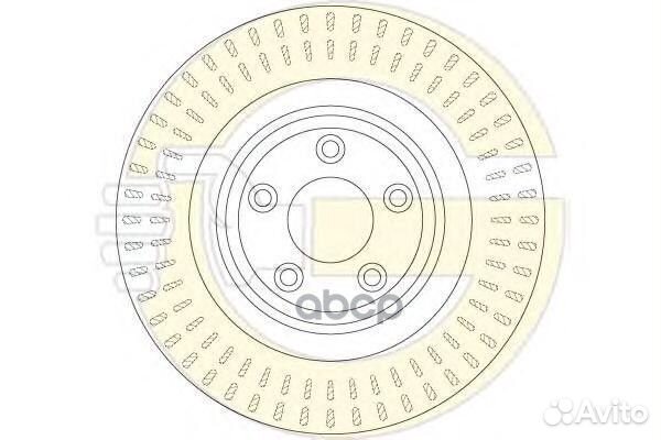 6062952 Диск тормозной jaguar S-type 99/FX 08