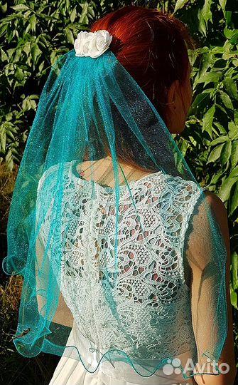 Фата для девичника для невесты и подружек