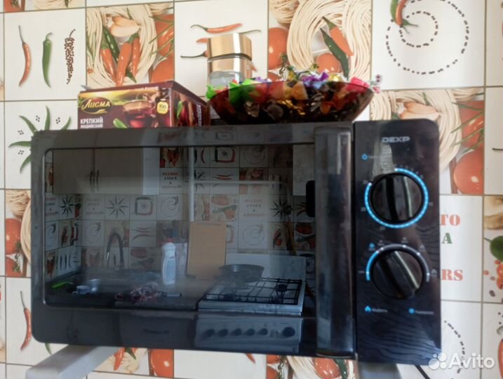 Микроволновая печь бу рабочая