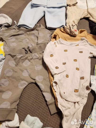 Пакет вещей от 2 до 6 мес (62 - 74см)