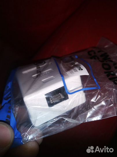 Розетка настенная HyperlineSB-1-8P8C-C5e-WH новая