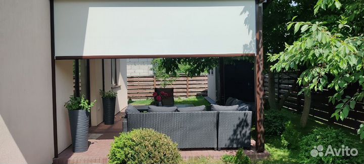 Маркизы на окна для террасы