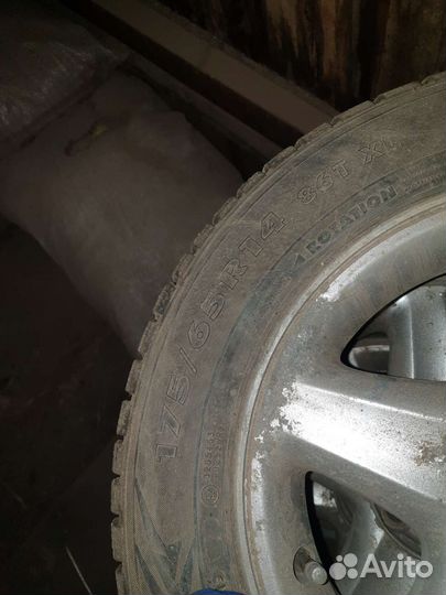 Колеса r 14 Зимние 4 100